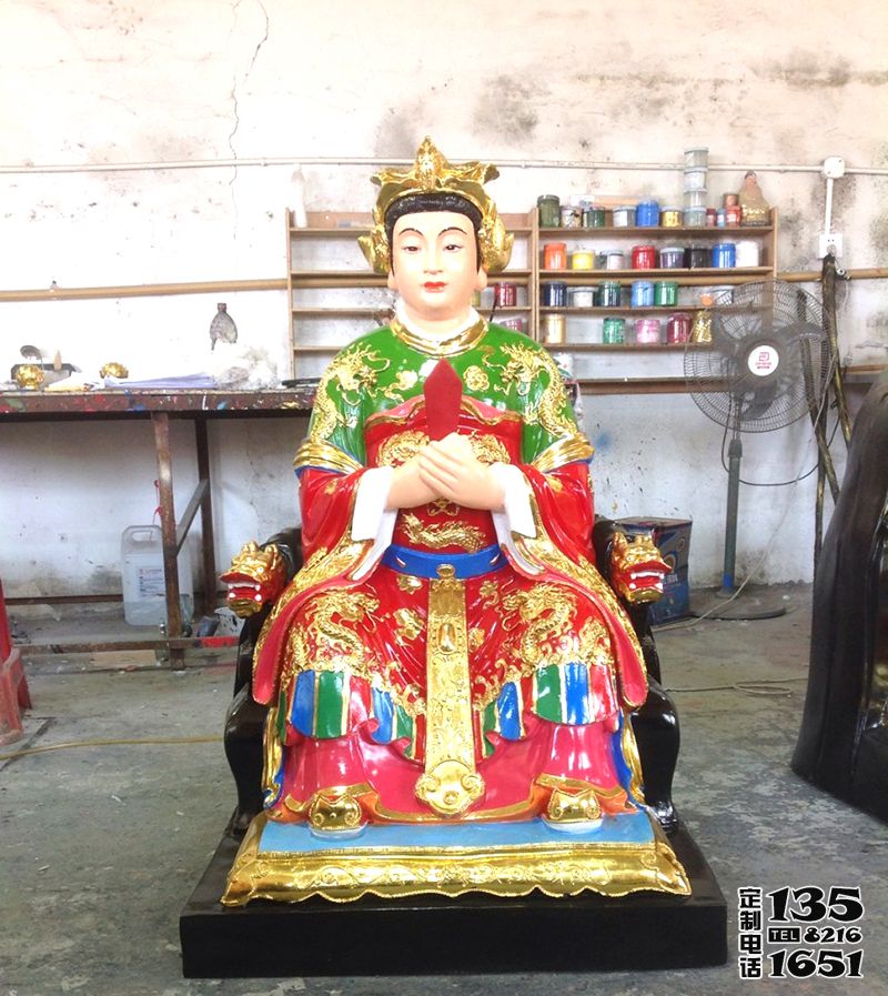 玻璃鋼彩繪寺廟供奉十二老母雕塑 玻璃鋼彩繪寺廟供奉十二老母雕塑